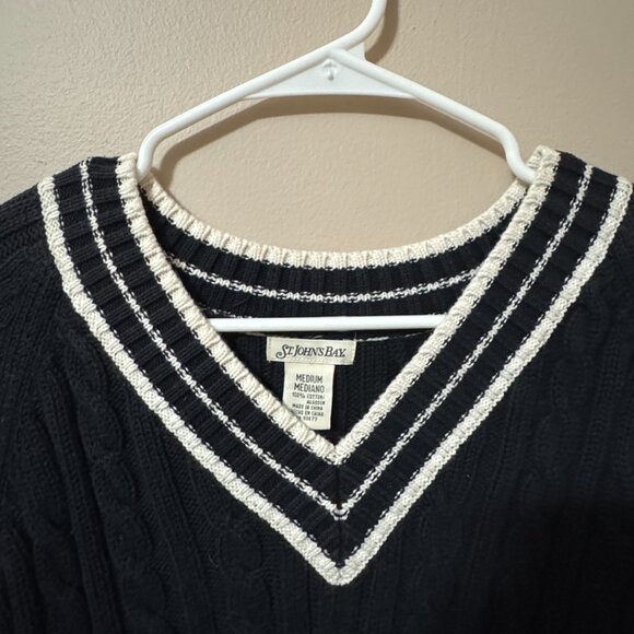 Vintage St. John’s Bay Sweater (Y2K / Coastal Style) - Picture 2 of 5
